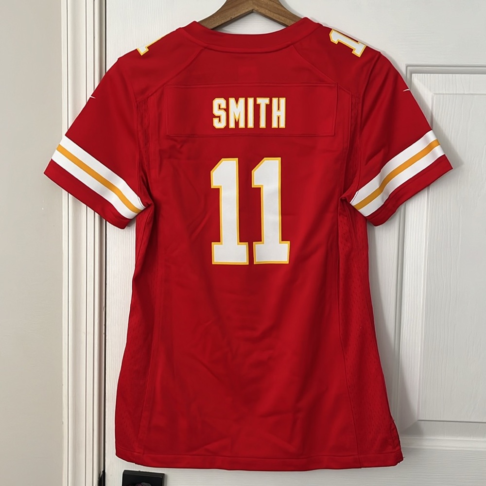 Kansas City Chiefs NFL Nike Football Jersey #11 Alex Smith Quarterback 2013−2017 - Picture 3 of 15